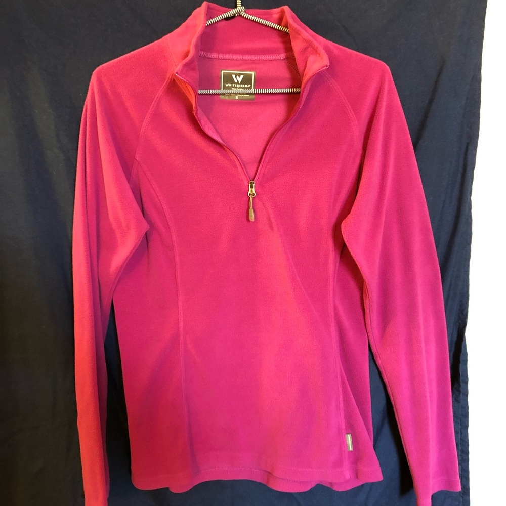 White Sierra Quarter Zip Fleece